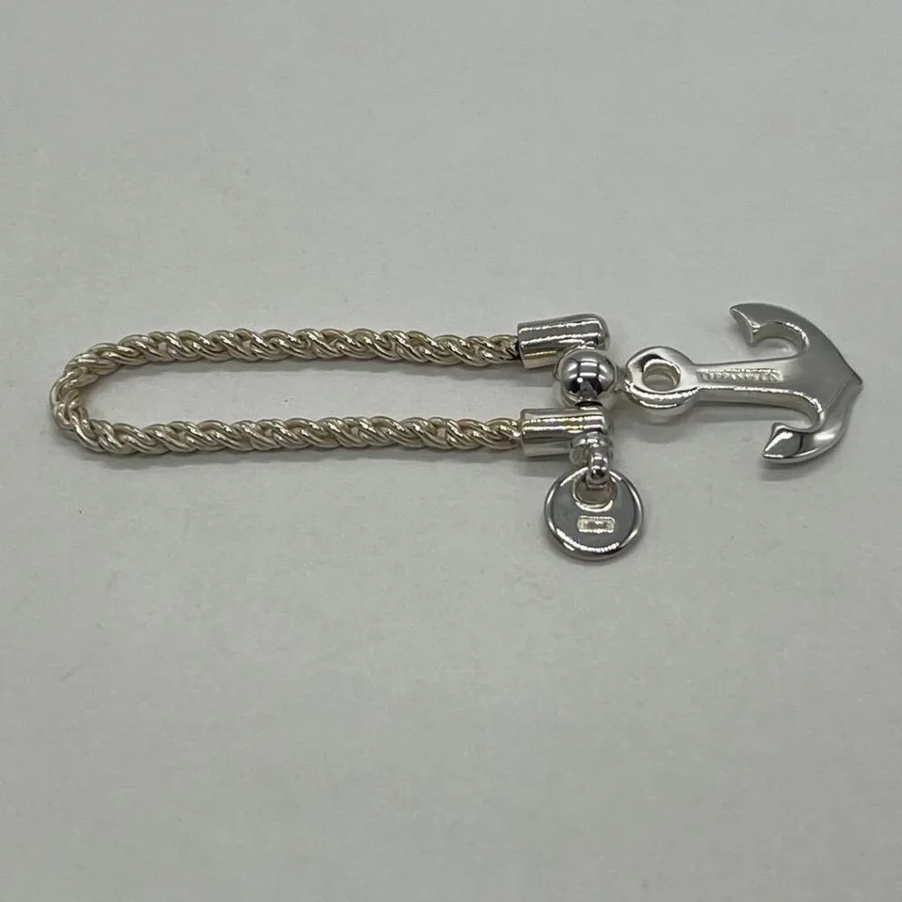 ★SOLD★ Tiffany & Co. Anchor Key Ring Key Holder - Picture 4 of 16
